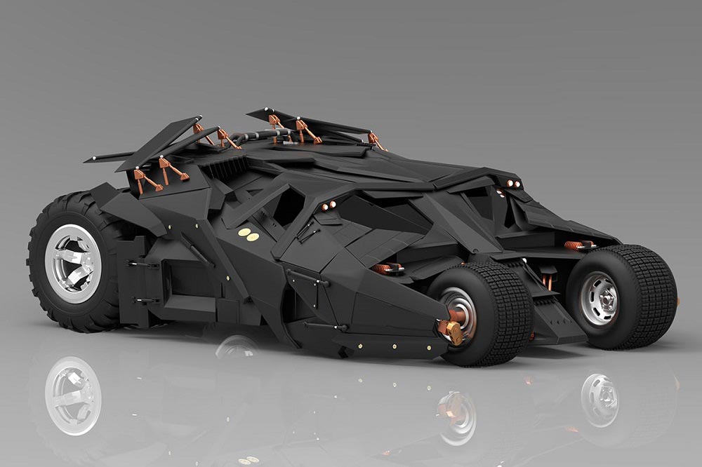 the tumbler Το αυτοκίνητο του μπάτμαν